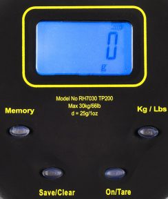 Digital Scale screen 7000 Series Sportscale by Reuben Heaton